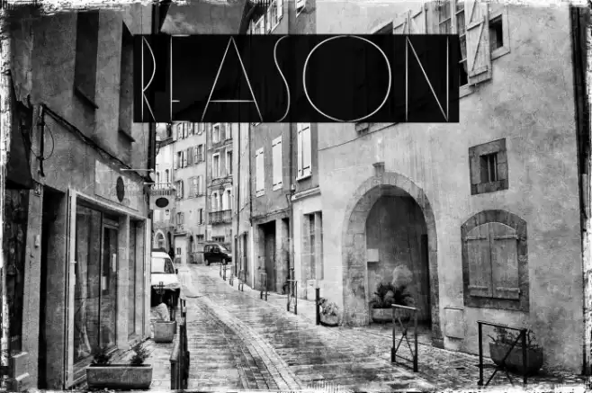 Reason Font examples