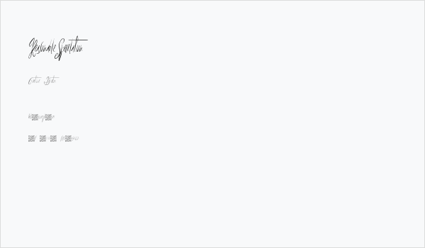 ReasonableSpeculation Business Card