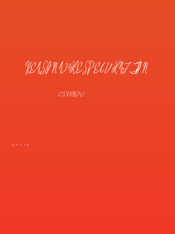 ReasonableSpeculation Poster