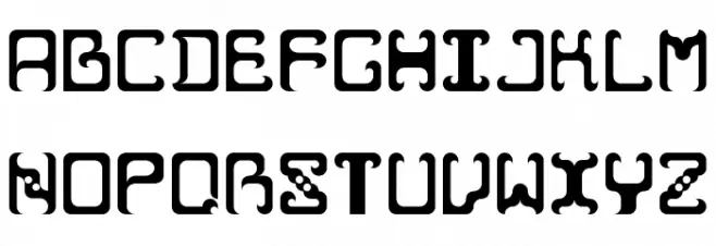 Reaver Font UPPERCASE