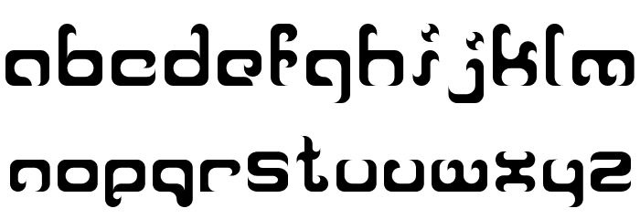 Reaver Font LOWERCASE