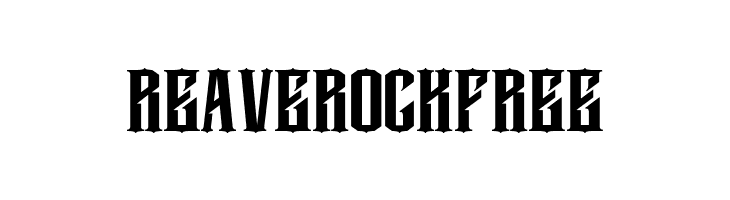 Reaverockfree Font