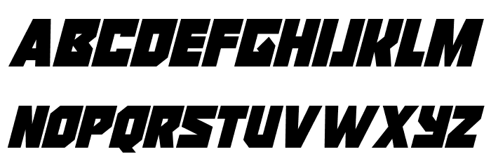 Reavers Italic Font LOWERCASE
