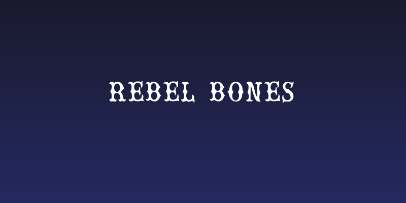 Rebel Bones Social Header