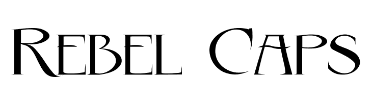 Rebel Caps  لخطوط تنزيل