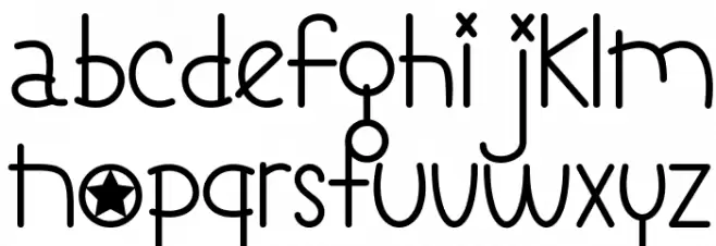Rebel Chick Schriftart Groß