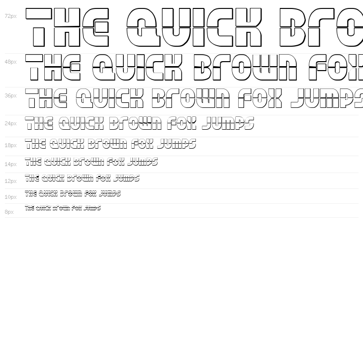 Rebel Command 3D Regular Waterfall