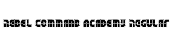 Rebel Command Academy Regular  フリーフォントのダウンロード