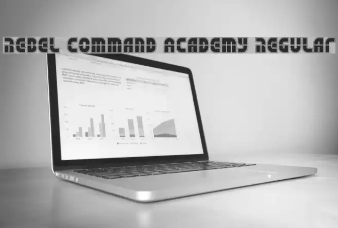 Rebel Command Academy Regular Font examples