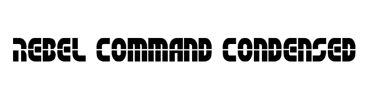 Rebel Command Condensed  नि: शुल्क फ़ॉन्ट्स डाउनलोड