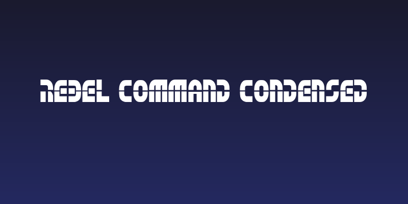Rebel Command Condensed Social Header