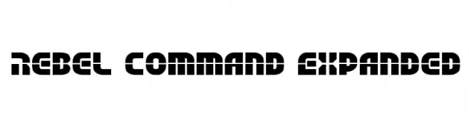 Rebel Command Expanded  免费字体下载