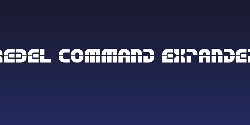 Rebel Command Expanded Social Header