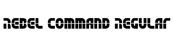 Rebel Command Regular  フリーフォントのダウンロード