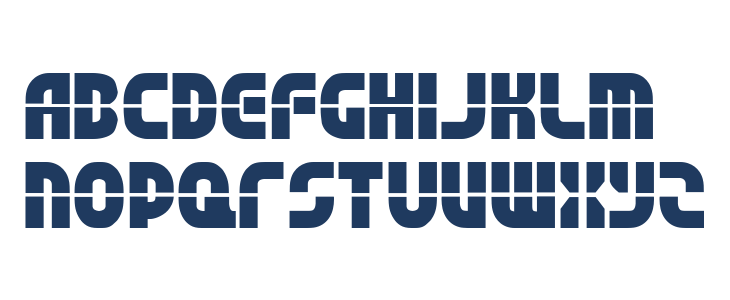 Rebel Command Regular Lowercase