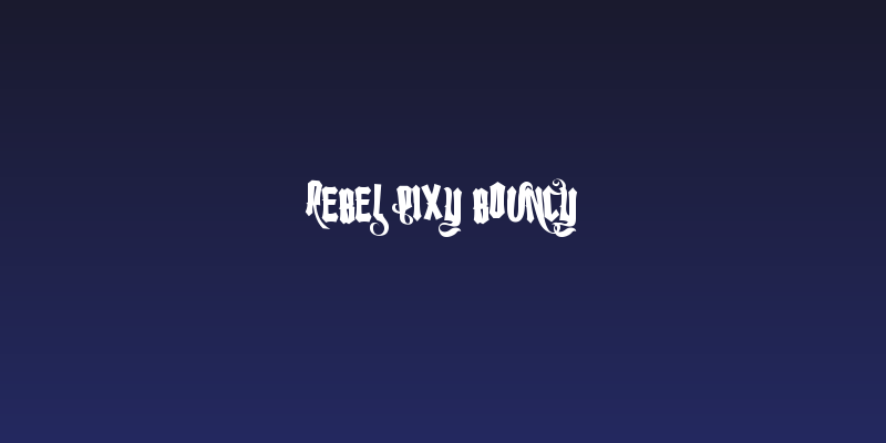 Rebel Pixy Bouncy Social Header