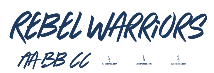 Rebel Warriors Font Preview