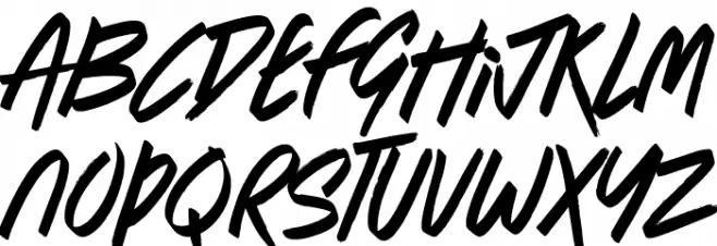 Rebel Warriors Fonte MINÚSCULAS