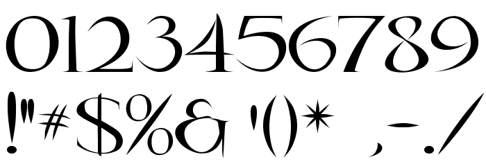 RebelCaps Font OTHER CHARS