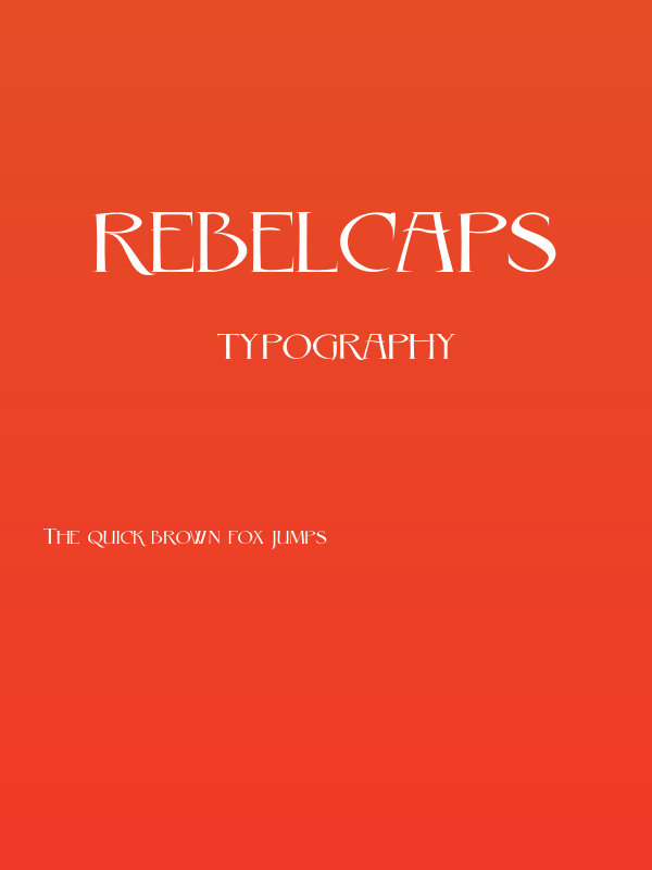 RebelCaps Poster