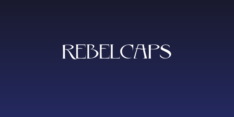 RebelCaps Social Header