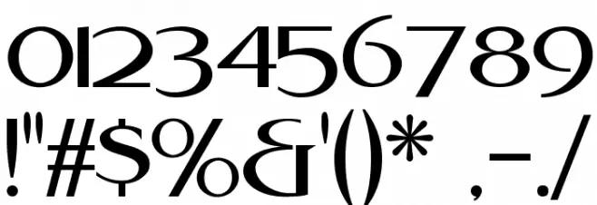 RebelRedux Font OTHER CHARS