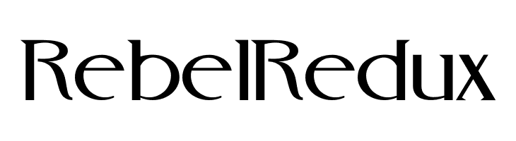 RebelRedux  Скачать бесплатные шрифты