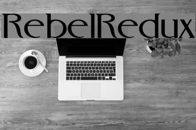RebelRedux Font examples