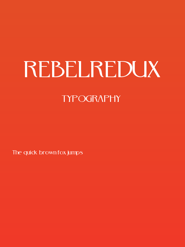 RebelRedux Poster