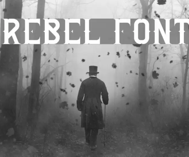 Rebel Font examples