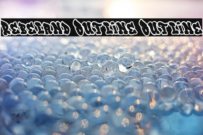 Rebeland Outline Outline Example 3