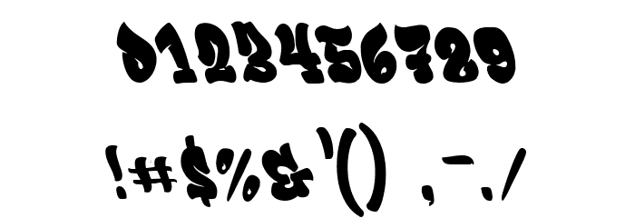 Rebeland Regular Font OTHER CHARS