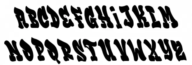 Rebeland Regular Schriftart Groß