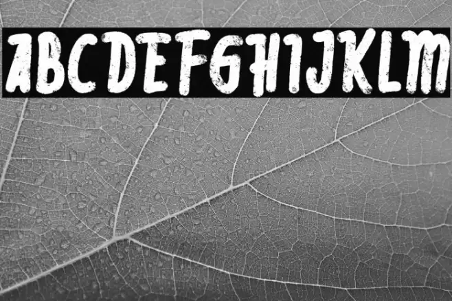 RebeliaFREE Font examples