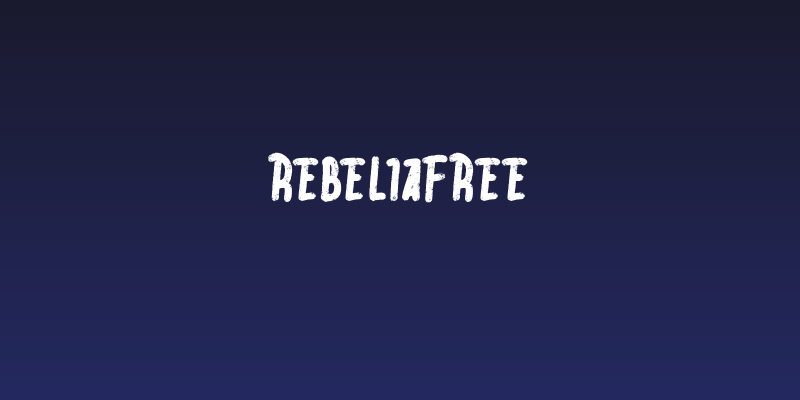 RebeliaFREE Social Header