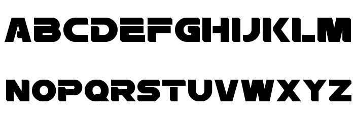 Rebellion Schriftart Kleinbuchstaben