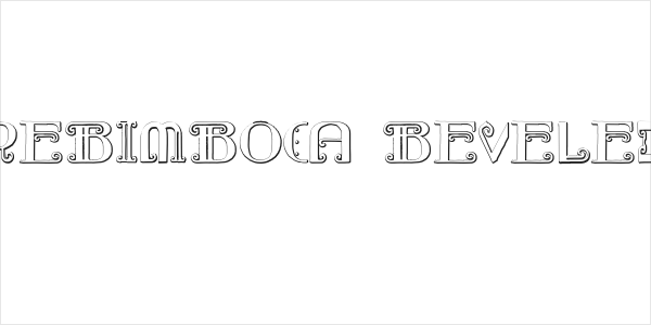 Rebimboca Beveled Logo