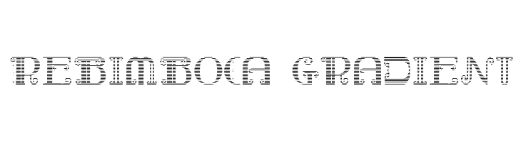 Rebimboca Gradient  Free Fonts Download