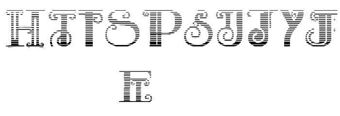 Rebimboca Gradient Font OTHER CHARS