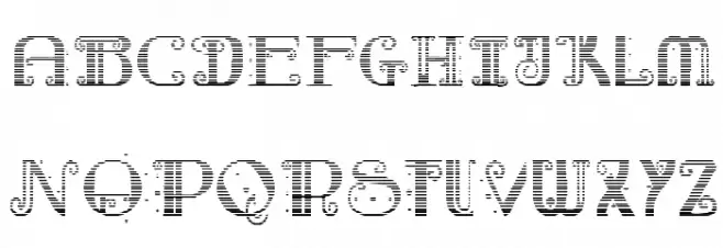 Rebimboca Gradient Schriftart Groß