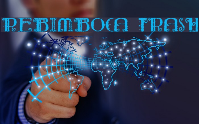 Rebimboca Trash Font examples