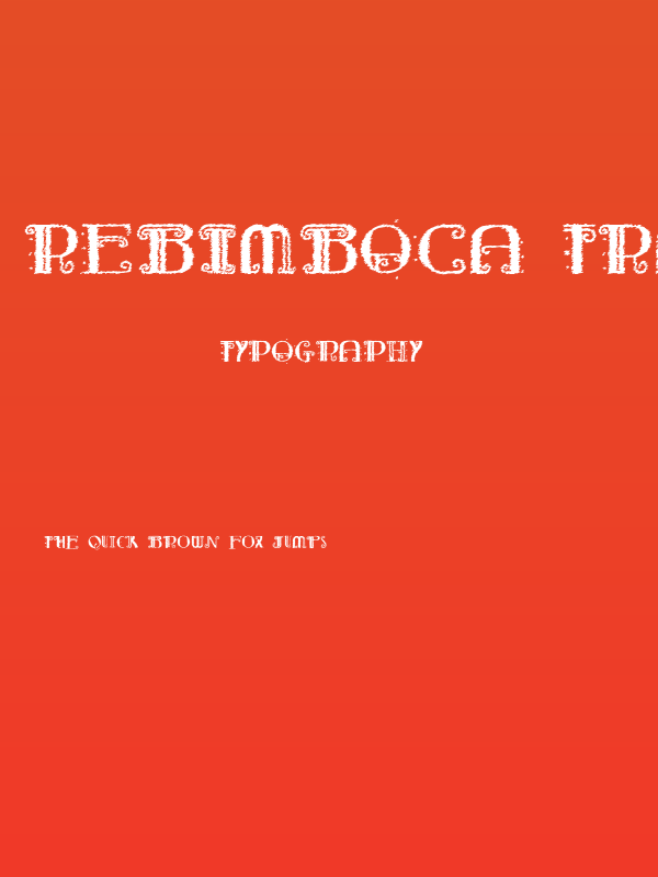 Rebimboca Trash Poster