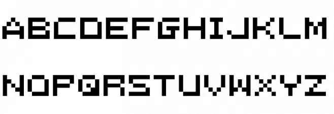 Reblinking VIP Regular Шрифта ВЕРХНИЙ