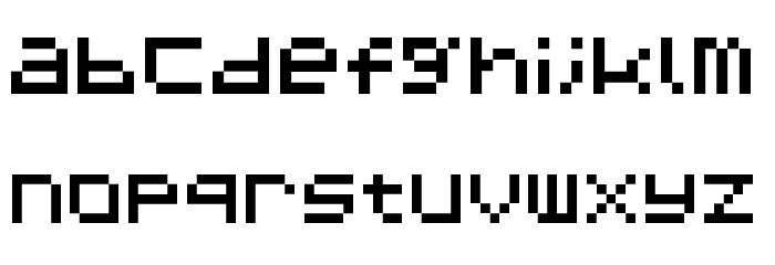 Reblinking VIP Regular Font LOWERCASE