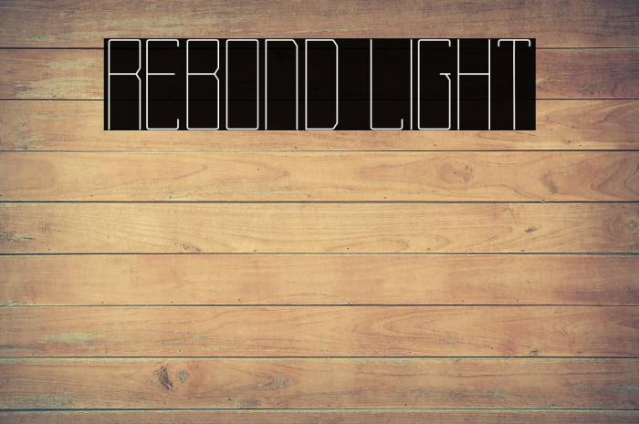 Rebond Light Example 2