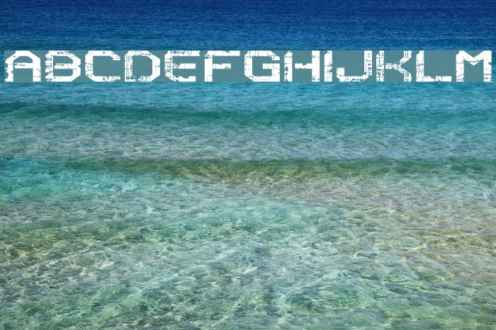 Reboot Crush Font examples