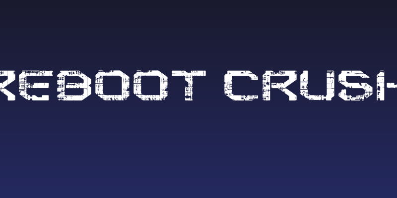 Reboot Crush Social Header