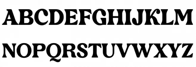 Rebori Schriftart Groß