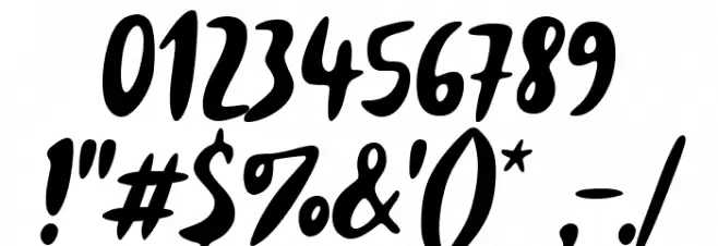 Reborn Revolt Font OTHER CHARS