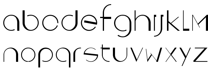 RebornX Font LOWERCASE